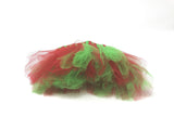 Red and Green Christmas Dog Tutu Skirt | XS-XXXL