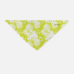 TIE BANDANA MONSTERA - LEMON