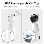 Interactive Laser 360 Degree Rotation Electronic Cat Toy