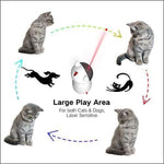 Interactive Laser 360 Degree Rotation Electronic Cat Toy